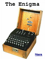 First sold to banks, the Enigma machine's place in history was secured in 1924 when the German armed forces began using it to encrypt communications.